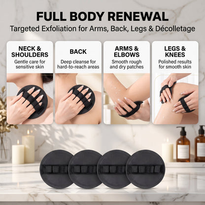 4-in-1 Exfoliating Scrubber Set | Reveal Silky Smooth Skin In Every Shower(4PCS)