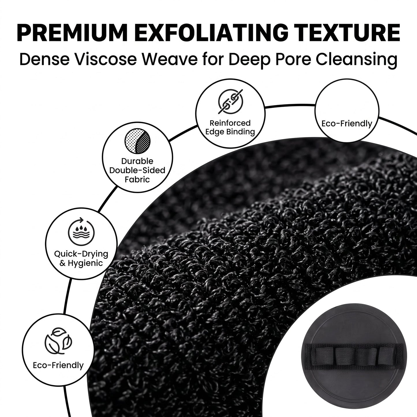 4-in-1 Exfoliating Scrubber Set | Reveal Silky Smooth Skin In Every Shower(4PCS)